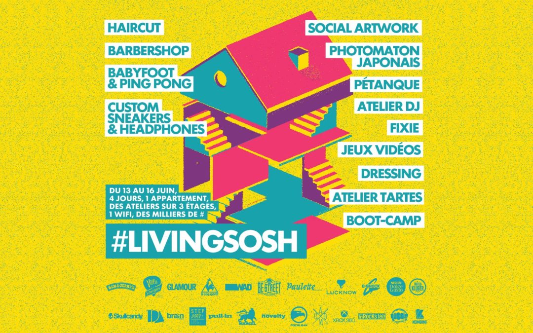 #LivingSosh… Sosh arrive chez vous !
